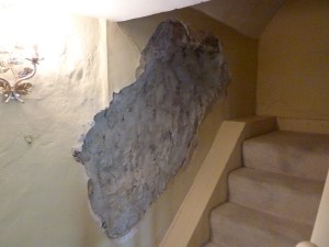 Damage to Internal Wall Mr Pass