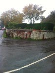 Bollards at the corner of Old Hoyles