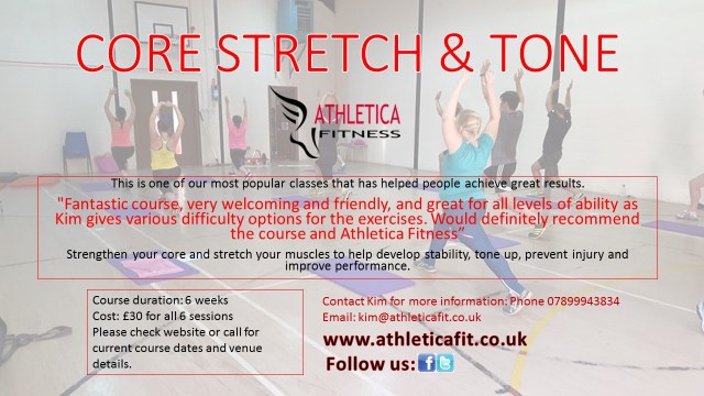 core stretch and tone leaflet